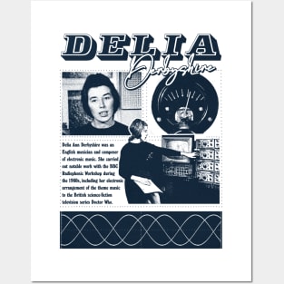 Delia Derbyshire /\/\/\/ Fan Artwork Posters and Art